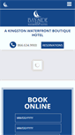 Mobile Screenshot of baysidehotelkingston.com